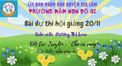 Truyện: Chú cá vàng - MGB